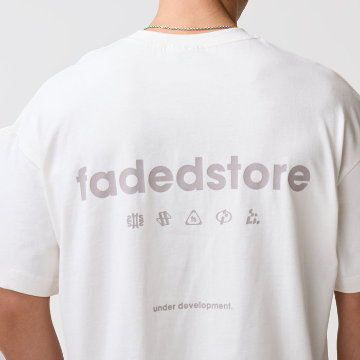 Under Development T-Shirt | Chalk