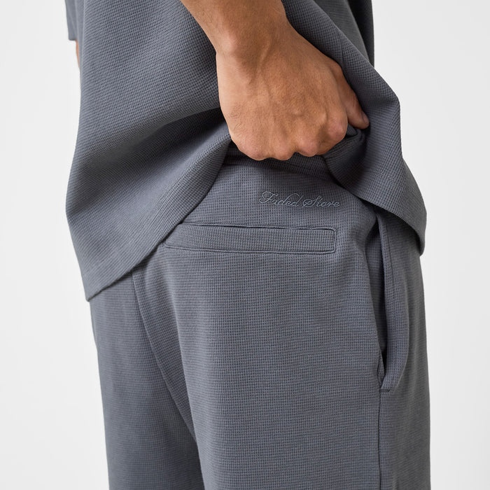 Waffle Short | Charcoal