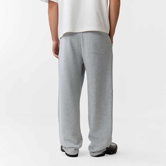 Wide Leg Jogger | Grey Marl