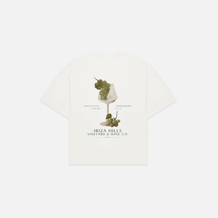 Wine Co T-Shirt | Chalk