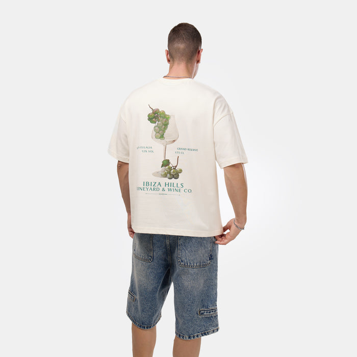 Wine Co T-Shirt | Chalk