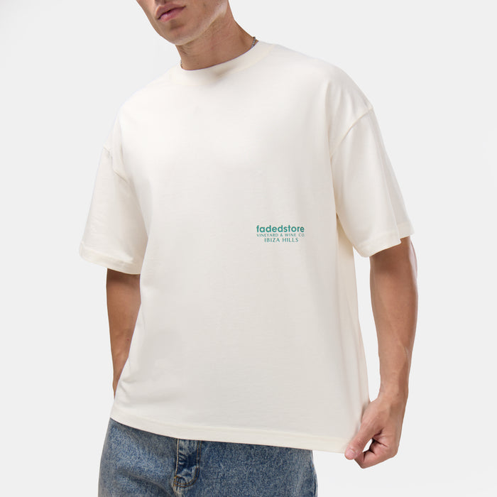 Wine Co T-Shirt | Chalk