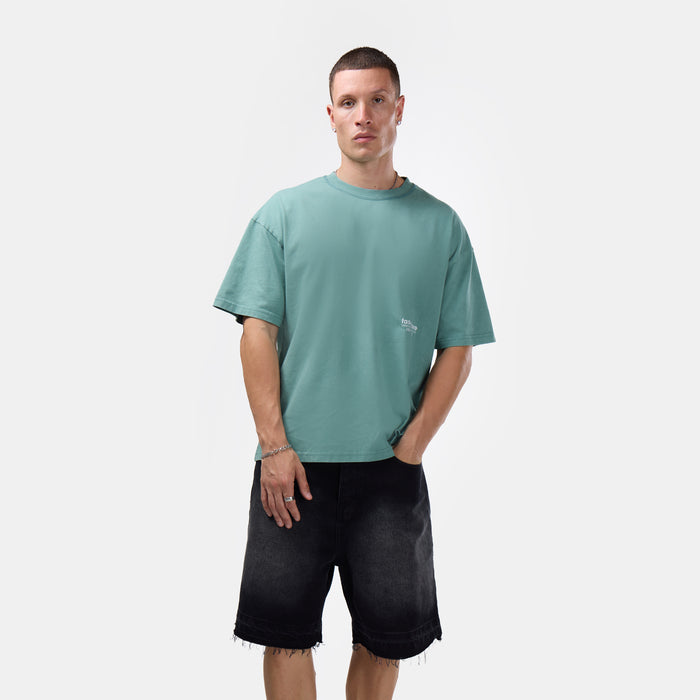Wine Co T-Shirt | Washed Green