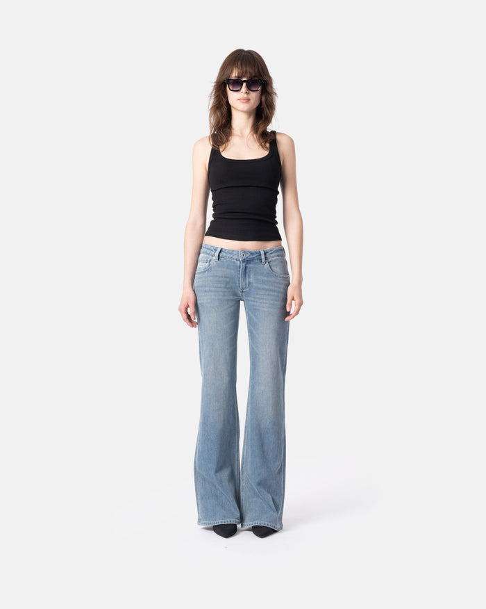 WMNBLU03 Low Waist Bootcut