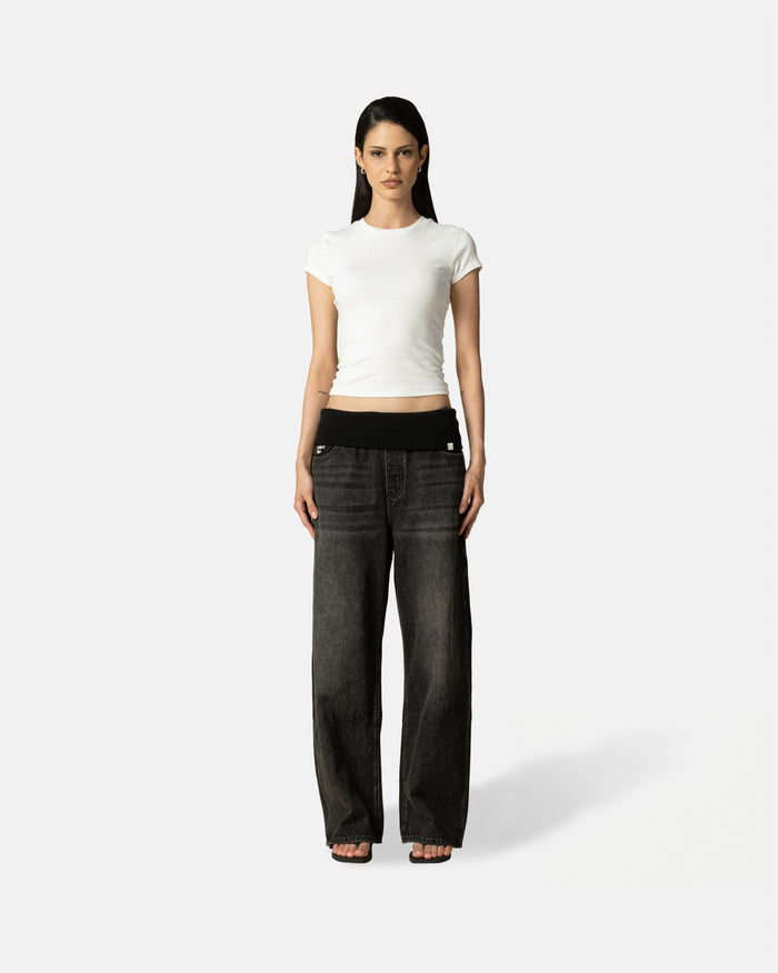 WMNBLU05 Folded Rib Wide