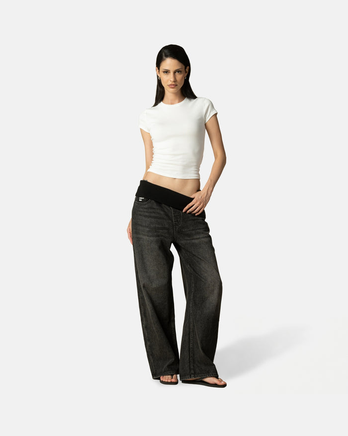 WMNBLU05 Folded Rib Wide